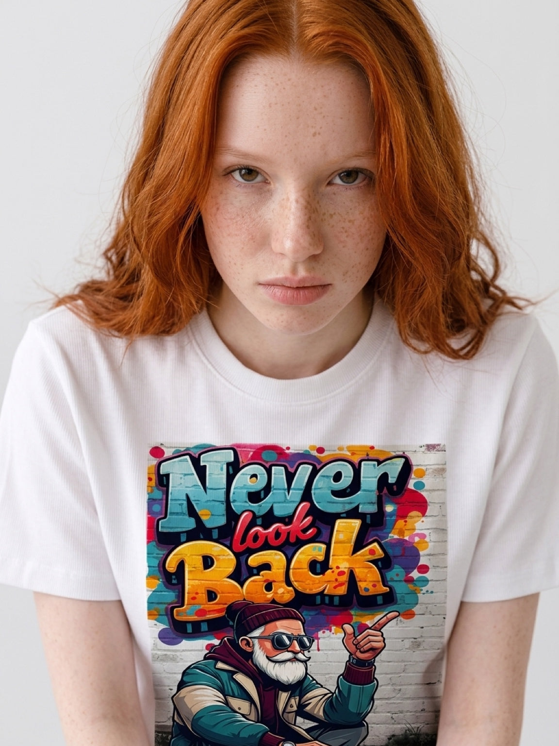 Unisex White T shirt For All Ages Custom |AA7 Studio|