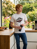 Independent Logo Custom T shirt L size white unisex