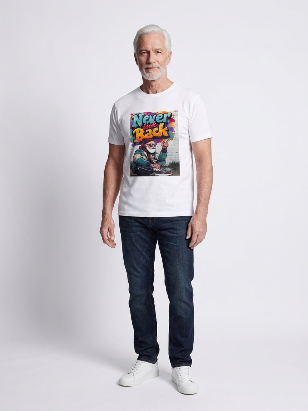 Unisex White T shirt For All Ages Custom |AA7 Studio|