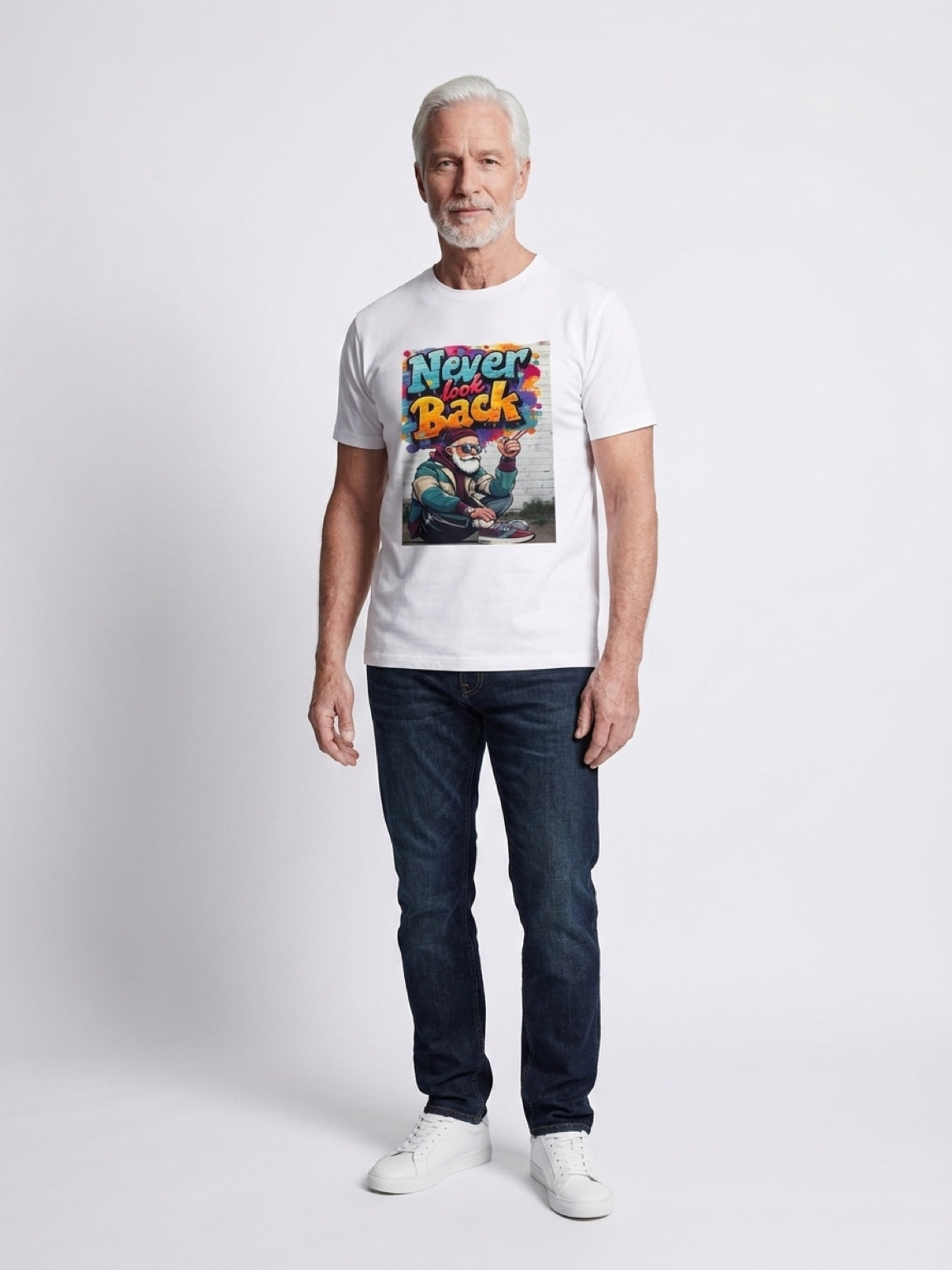 Unisex White T shirt For All Ages Custom |AA7 Studio|