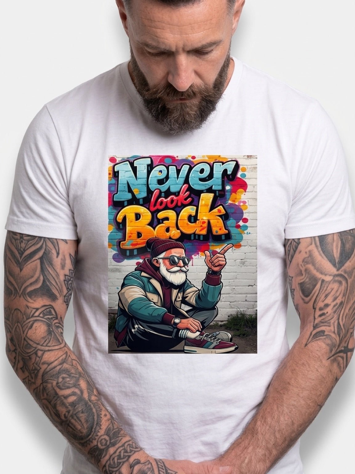 Unisex White T shirt For All Ages Custom |AA7 Studio|