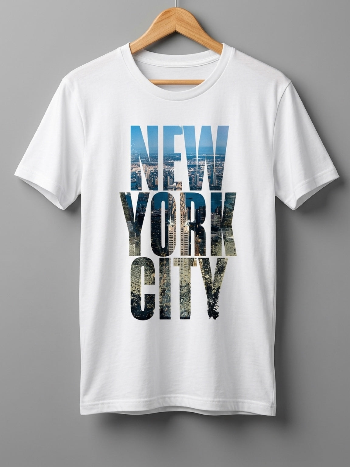 NEWYORKCITY| BrandNew Premium Slt shirt White