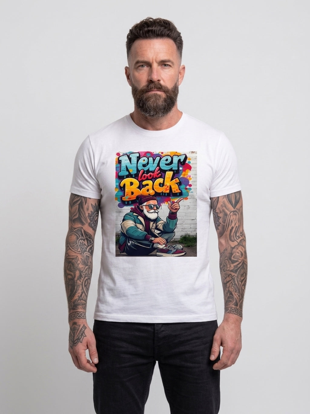 Unisex White T shirt For All Ages Custom |AA7 Studio|